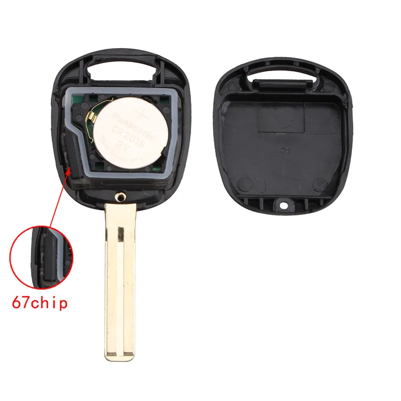 KEYYOU 3 кнопки дистанционного управления автомобильный брелок 314 4 МГц FCCID:HYQ12BBT ID67