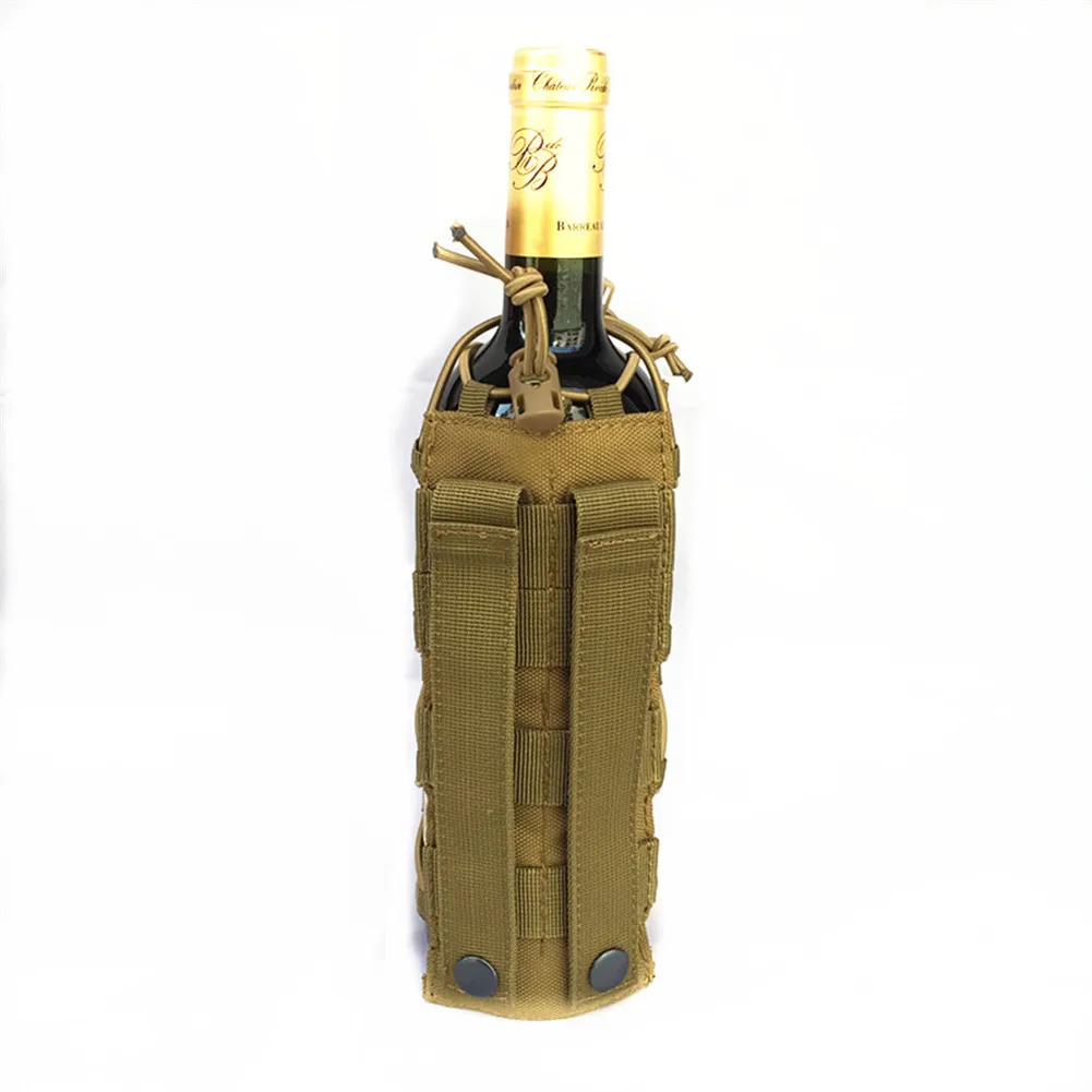 На открытом воздухе Molle бутылка для воды сумка тактическая Шестерня чайник сумка для армейских фанатов скалолазание кемпинг походные сумки