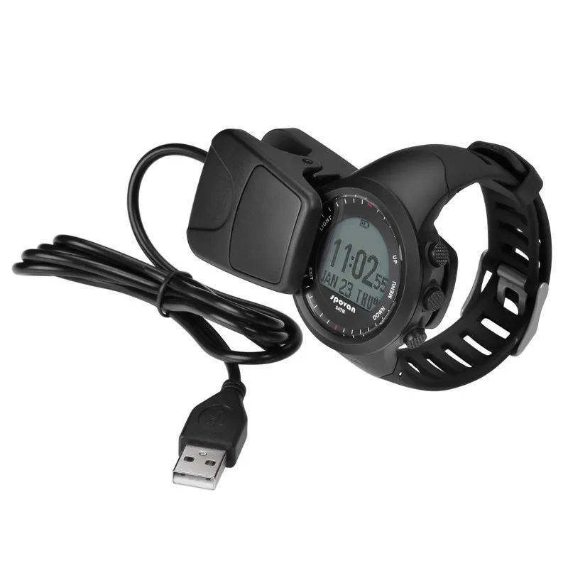 Top sports brand SPOVAN GL004 Health Series men watches GPS HRM Pedometer Altimeter Compass Sport 5ATM Outdoor fashion Watch | Наручные