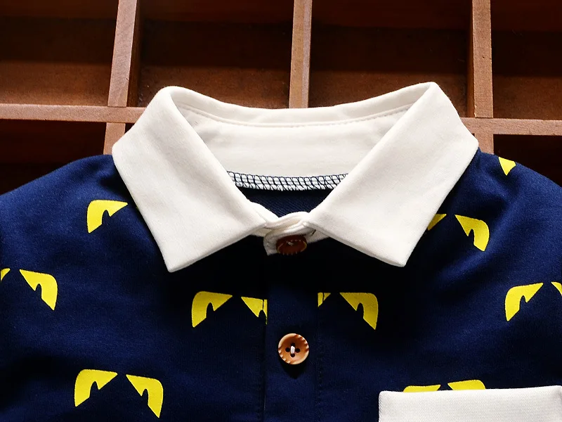 2017 Time-limited Casual Hot Sales Infant Baby Boys Sets Long-sleeved Shirt+ Pants 2pcs Outfits Newborn Clothing Set Clothes |