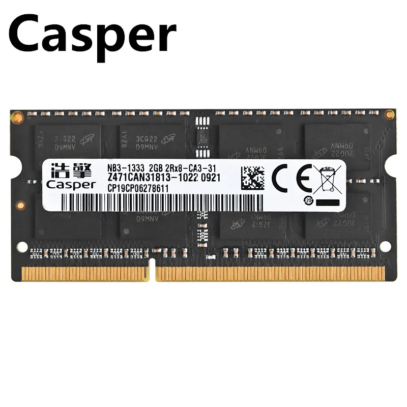 Casper ноутбук памяти DDR3 2 ГБ 4 ОЗУ 1 35 в 1600 МГц 1333 1066 SO DIMM пожизненная