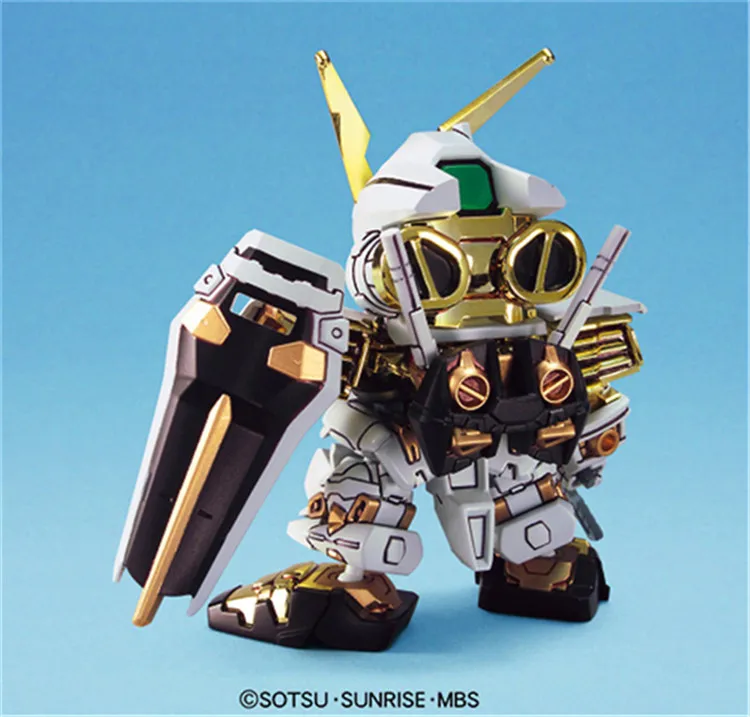 Bandai Gundam 50662 SD BB в заблуждение Goldframe MBF P01 мобильный костюм сборки модель наборы