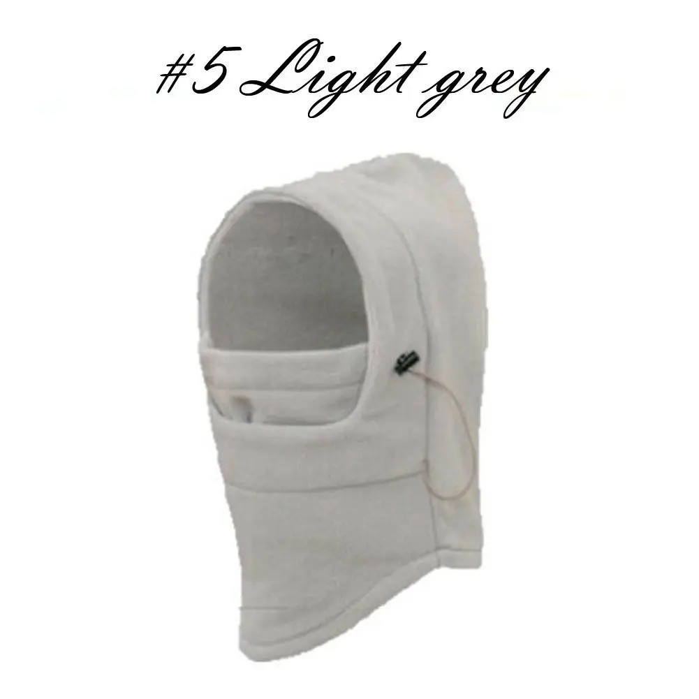 Windproof Warm Full Face Mask Unisex Motorcycle Cycling Neck Protecting Outdoor Balaclava Mouth Mask Hood Breathable Warmer Men - Цвет: as the picture