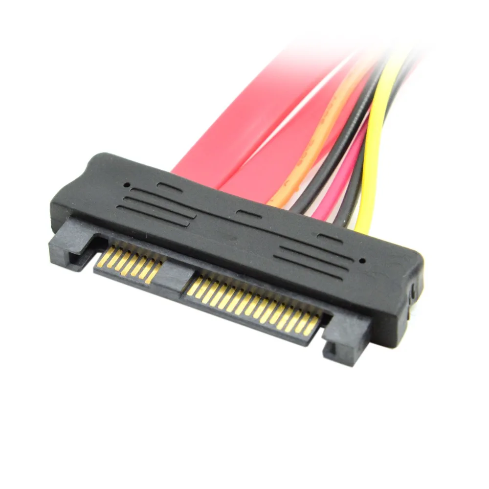 SAS Hard Disk Drive SFF-8482 Cable 29Pin Male To Female Extension 0.5m | PC Hardware Cables &amp Adapters