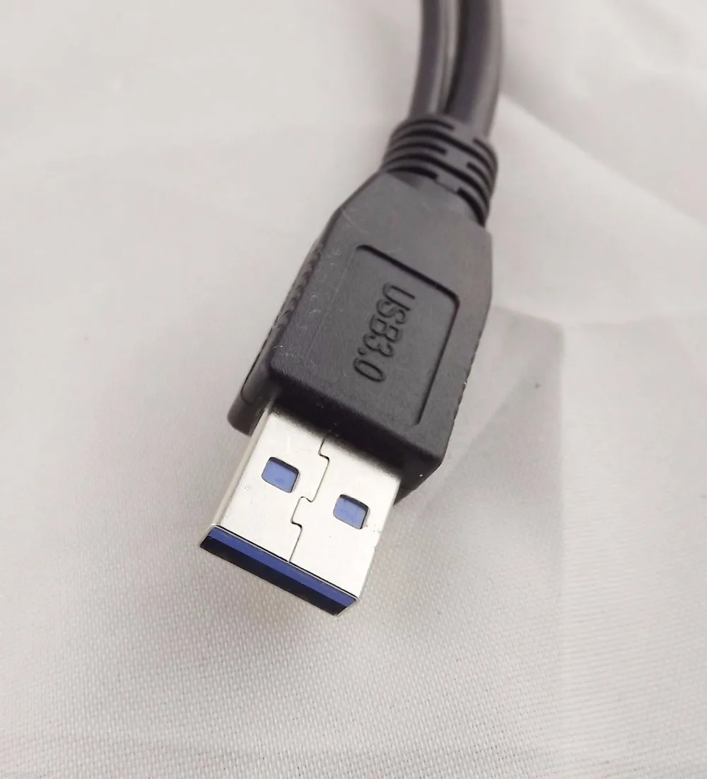 10 шт. Штекерный Кабель USB 3 0 A Micro B Y для внешнего жесткого диска Toshiba 50 см|micro b usb