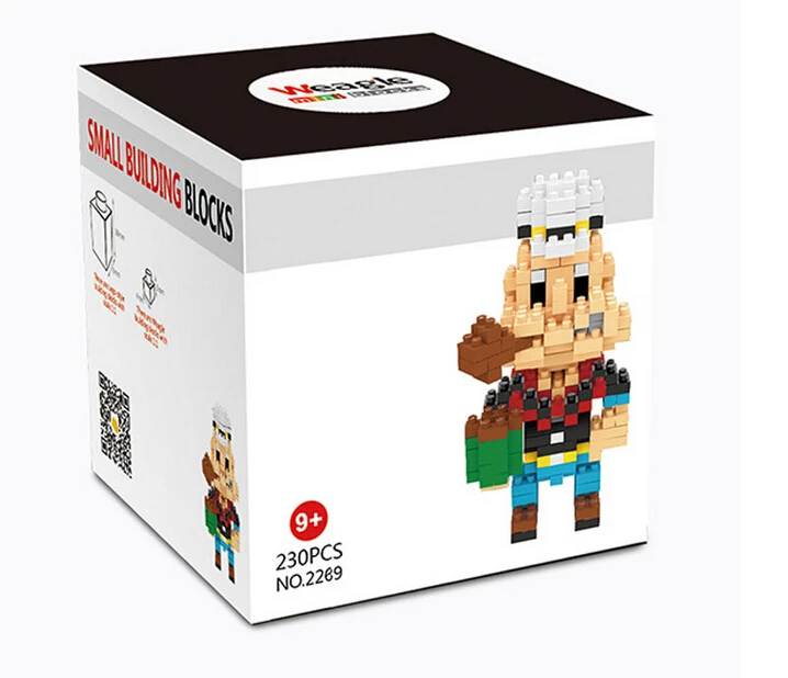 Оптовая Weagle Алмазов Блоки Строительство Игрушки Popeye Мышь Кошка Мини DIY Интеллект