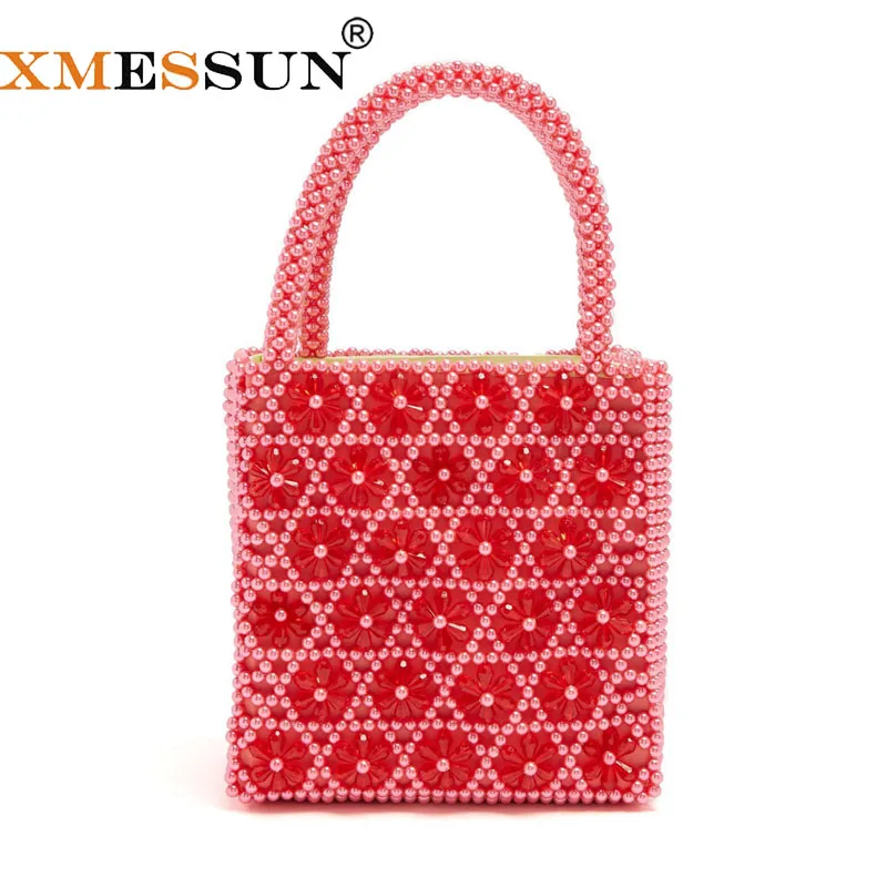 XMESSUN жемчуг мешок Бисероплетение коробка сумки женские вечерние элегантные из