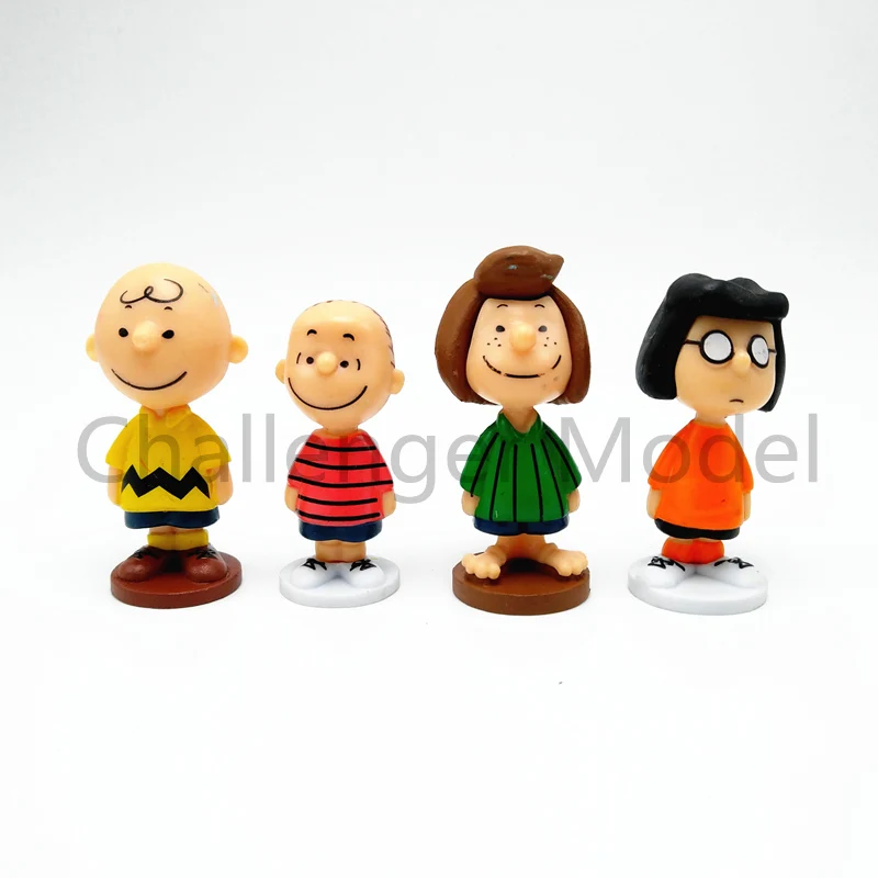 12 шт./компл. Charlie Brown And Friends Beagle Woodstock арахис детская игрушка анимация