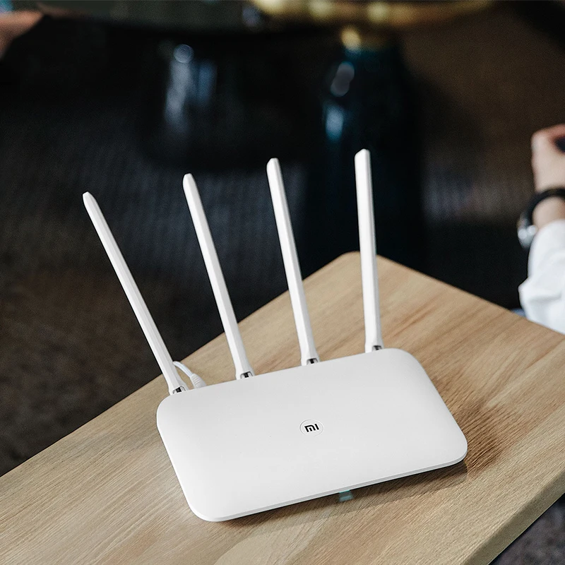 Оригинальный Xiao mi Wi-Fi роутер 4 WiFi ретранслятор 2 4G 5 GHz 128 MB DDR3-1200 двухдиапазонный