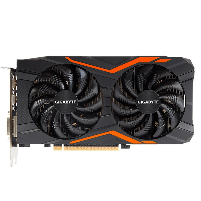 Видеокарта Gigabyte GeForce GTX 1050 Ti G1 Gaming 4G с графическим процессором NVIDIA 1050Ti 16 8 M