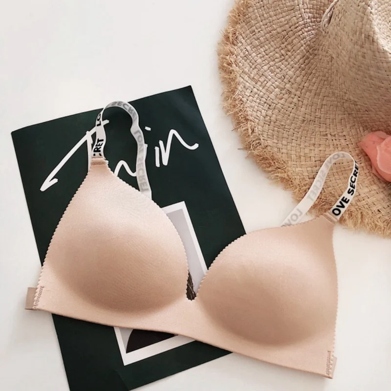 Женский бесшовный бюстгальтер без косточек пуш ап 2019|Бюстгальтеры| |