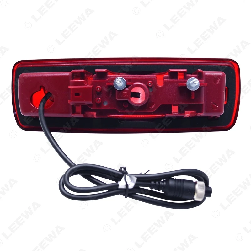 LEEWA Car 6LED IR Brake Light Rear View Reversing/Parking Camera For Opel Vivaro / Renault Trafic 2014 #3459 | Автомобили и