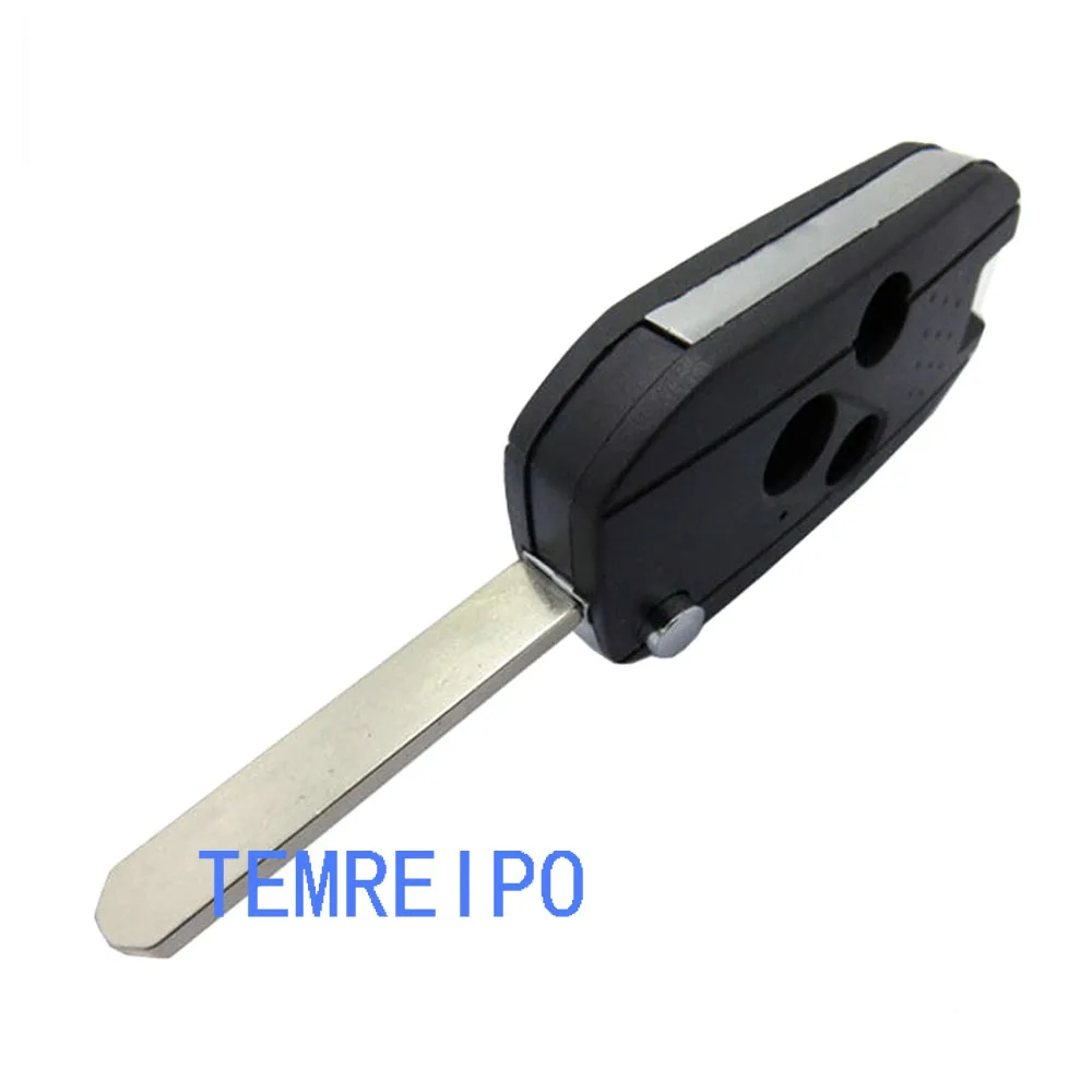 Складной флип-чехол с тремя кнопками и необработанным лезвием для Honda