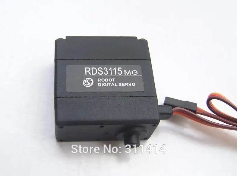 Металлический сервопривод RDS3115 4 шт./лот 15 кг/см цифровой Arduino с кронштейном для