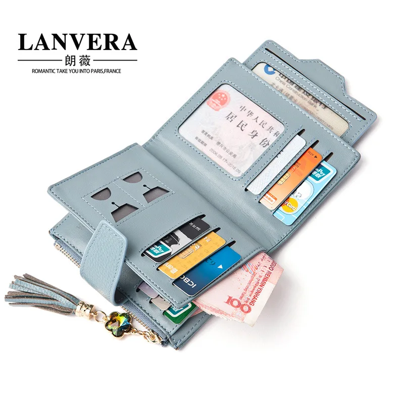Wallet Women 2018 Genuine Leather Small Luxury Brand Short Ladies Wallets Designer Card Coin Holder | Багаж и сумки