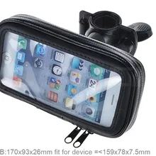 Touch Screen Waterproof Bicycle Bike Mobile Phone Cases Bags Holders Stands For Samsung Galaxy S7 edge S6 S7 S5 S4 S3,Meizu m3