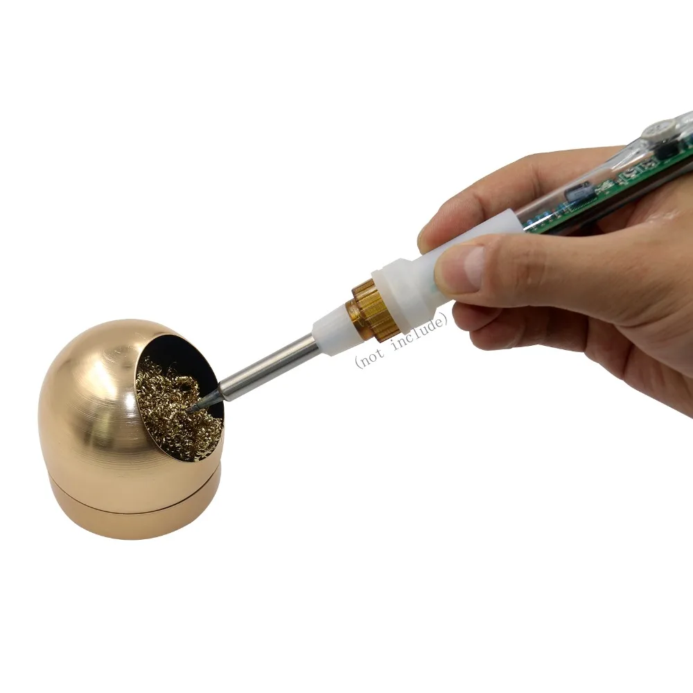 Паяльник кончик чистящее средство для припой HAKKO очистки стальной проволоки