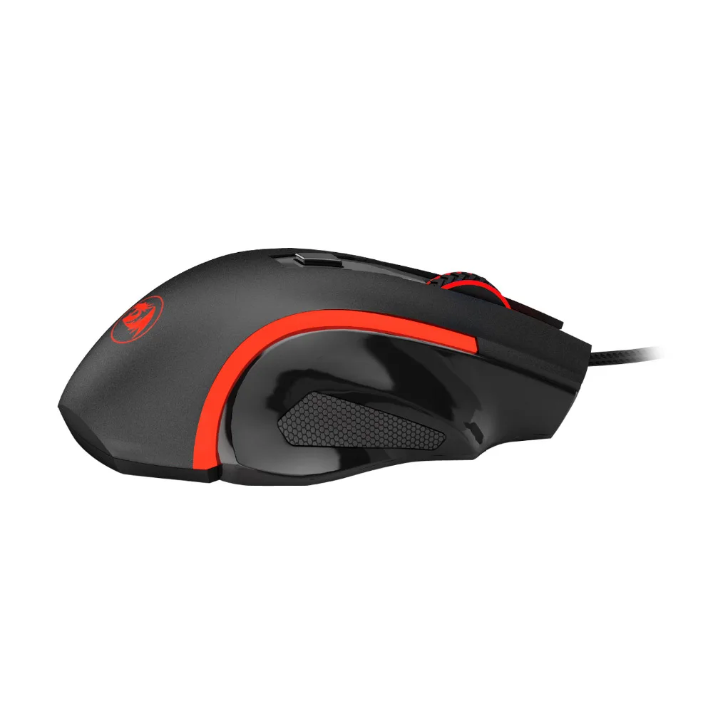 Мышь игровая Проводная Redragon M606 с Красной светодиодной подсветкой 3200 DPI 6 кнопок