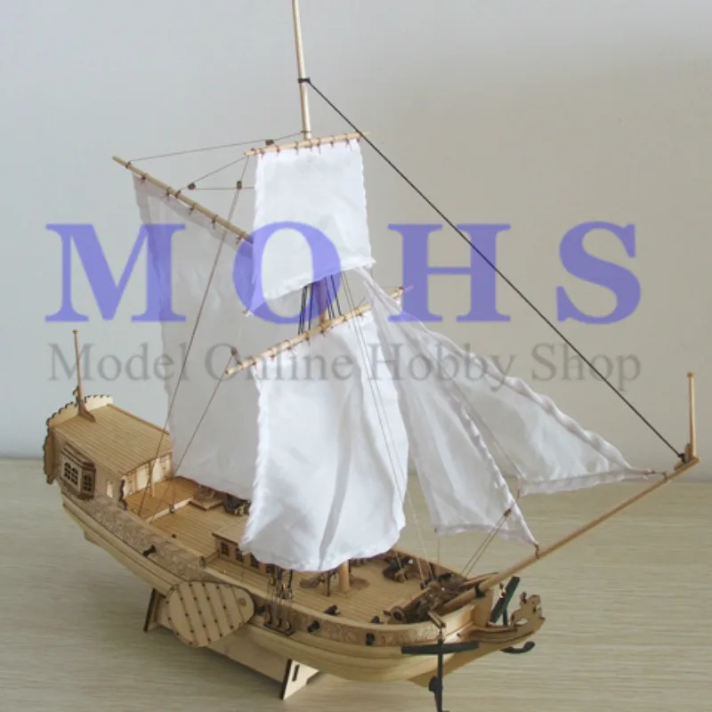Деревянные наборы моделей в сборе Классическая парусная лодка 1/80 Голландская