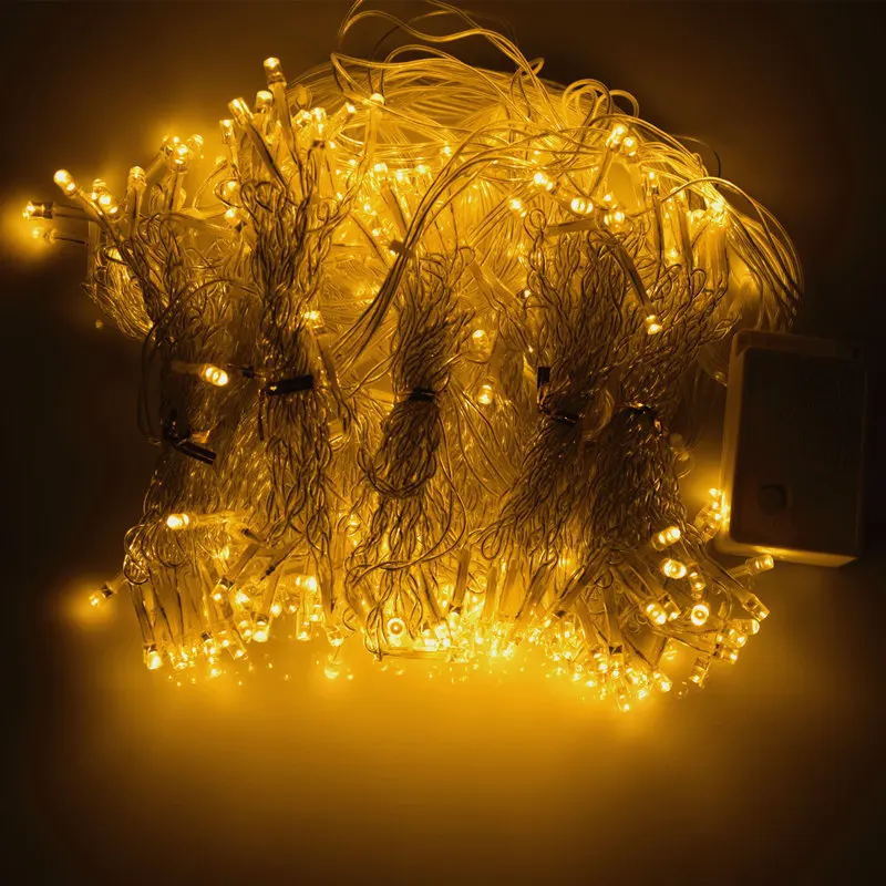 Warm White СВЕТОДИОДНАЯ Гирлянда AIFENG, 3 м x 1,5 м, 3 м x 2 м, 3 м x 3 м, 144Led, 192Led, 300Led, СВЕТОДИОДНАЯ Гирлянда для рождества, свадьбы, праздника - Испускаемый цвет: Warm White