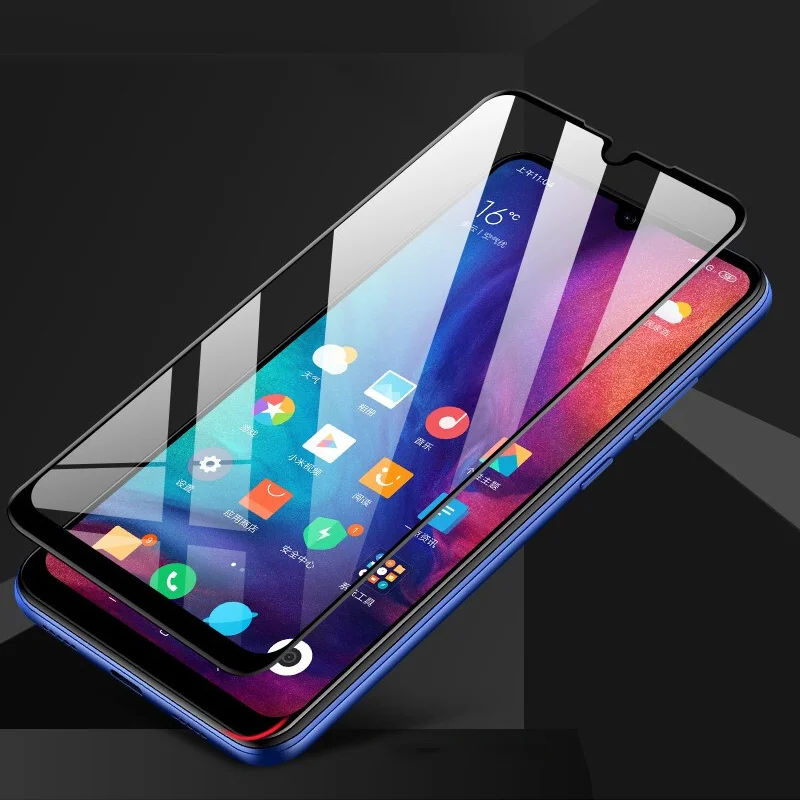 1 шт. Защитная пленка для экрана Xiaomi Redmi Note 7 pro полное покрытие пыленепроницаемое