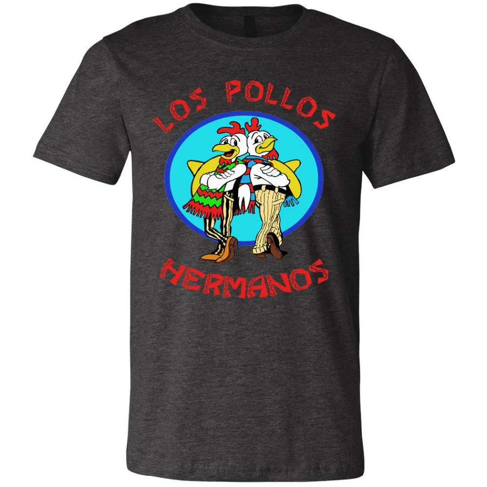 

Los Pollos Hermanos Unisex T-Shirt. Funny Breaking Bad - Better Call Saul T Shirt 2019 New Men Hot Fashion Solid Logo T Shirts