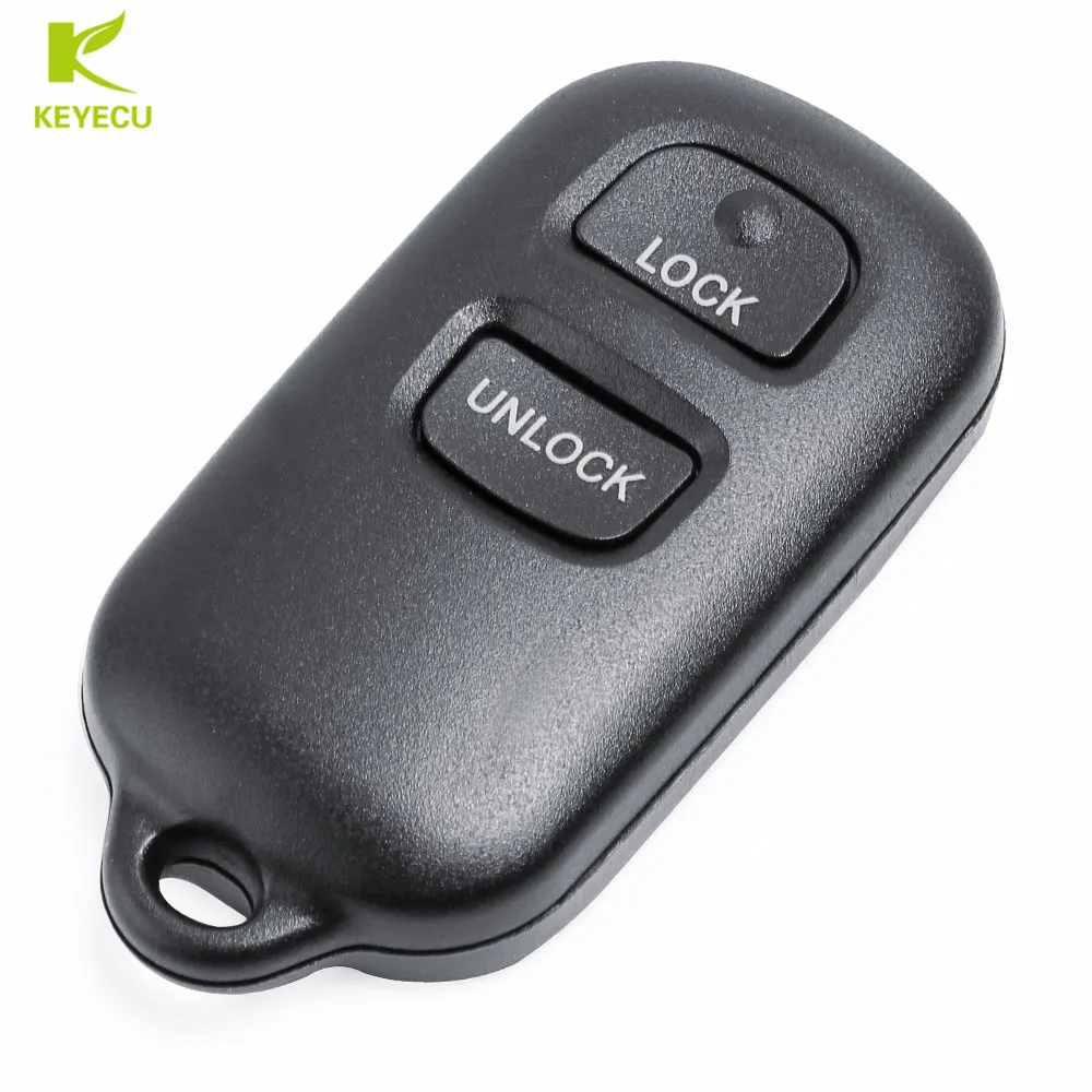 KEYECU 2 шт. новая Замена дистанционного ключа оболочки + 1 кнопка для Toyota Highlander 2001 2002