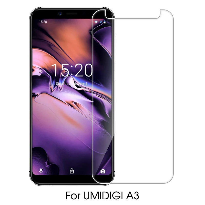 Закаленное стекло 9H для Umidigi A3 A5 Pro S2 One Max Z2 S3 F1 HD защита экрана жесткое защитное