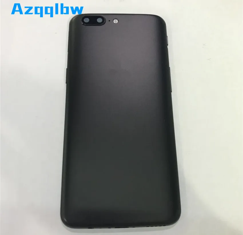 Чехол Azqqlbw для oneplus 5T Крышка батарейного отсека задняя крышка корпуса с боковой
