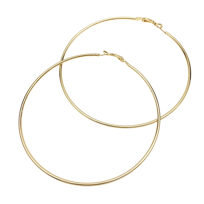 Danfosi Hoop Earrings Simply Style Metal Circle Fashion For Women 2017 New Accessories Statement Jewelry|fashion hoop earrings|hoop earringsearrings