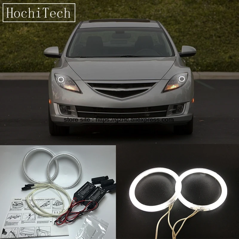 HochiTech для mazda 6 2007-2012 ультра яркий дневной светильник DRL с холодным катодом (CCFL)