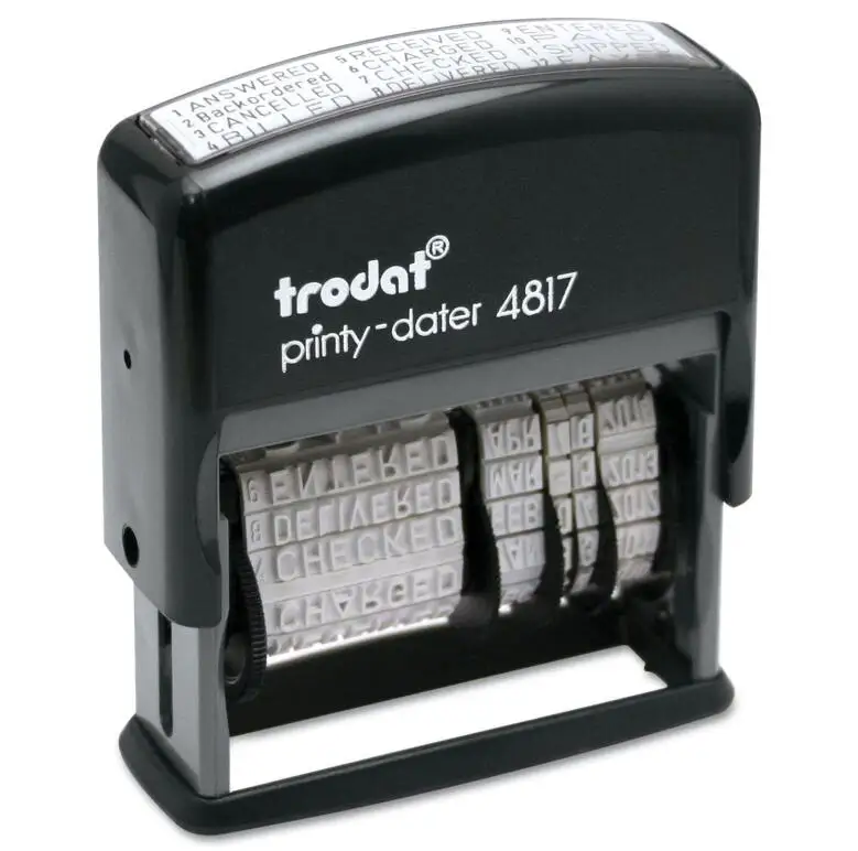 Trodat 4817 ответили, что заказанный счет отменен, получен E-MAILED проверен
