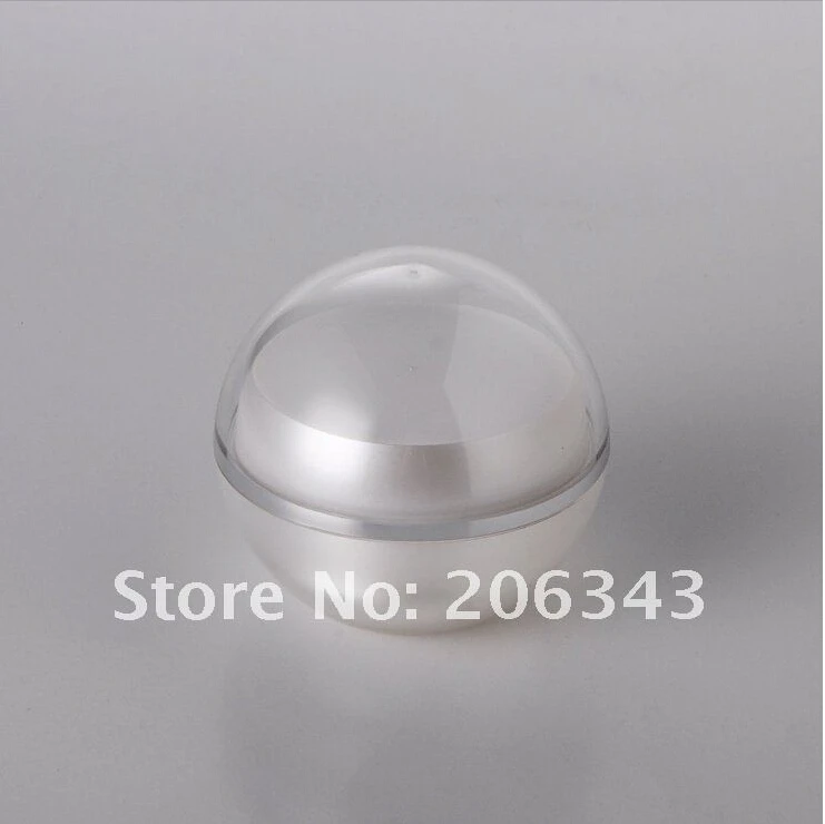 

50G white acrylic ball shape cream bottle,cosmetic container,,cream jar,Cosmetic Jar,Cosmetic Packaging