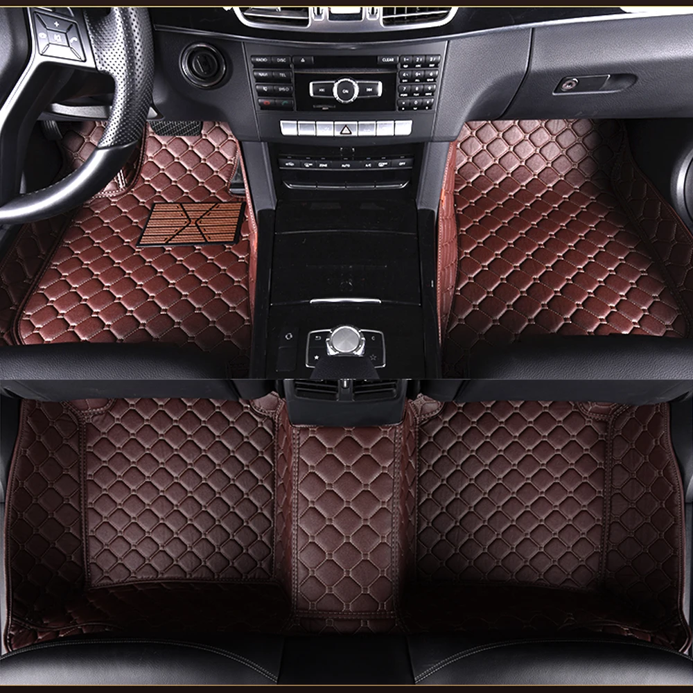 Car floor mats made for Toyota Land Cruiser 200 Highlander Camry Prado RAV4 foot case car styling carpet liners (2007-) | Автомобили и