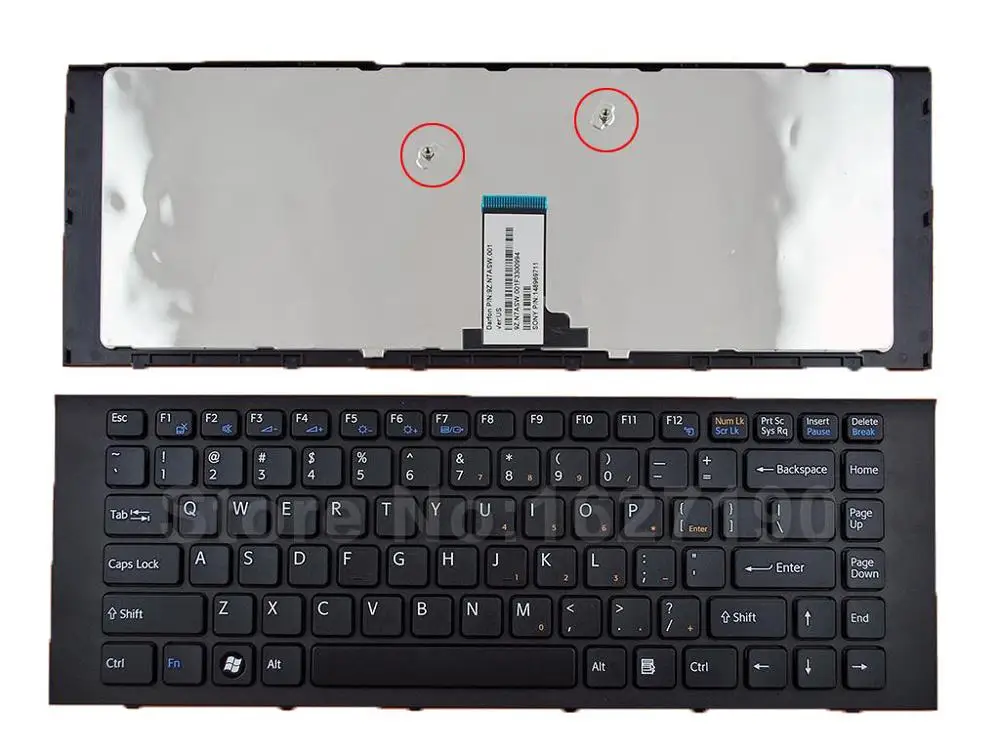 Клавиатура US для SONY VPC EG черная рамка новая клавиатура ноутбука с 9Z N7ASW.001 148969711|laptop