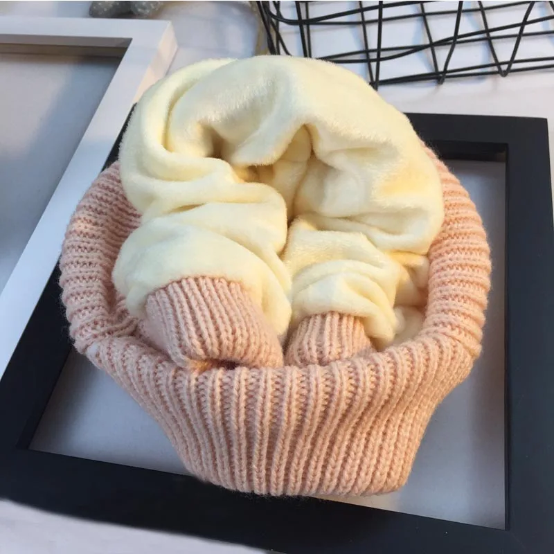 Зимняя детская шапка вязаные крючком шапки с мультяшными ушками для мальчиков и