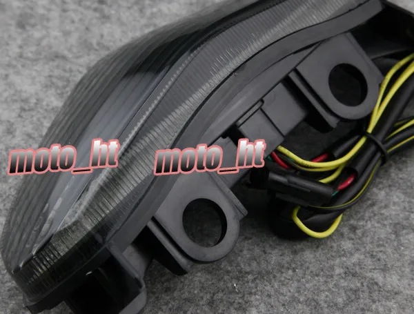 

Integrated LED Taillight Turn Signals For Kawasaki Ninja 650R ER-6 2009 2010 smoke
