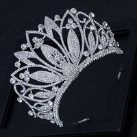 princess queen wedding tiaras crowns luxury rhinestone crystal women pageant prom crown headpiece bridal hair accessories