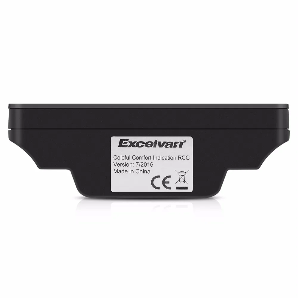 Excelvan цифровой радио управление будильник термометр гигрометр метр температура