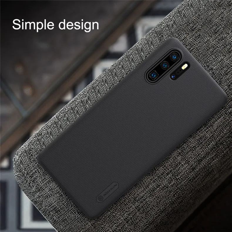 Nillkin матовый чехол для huawei P30 Pro сверхматовый защитный чехол-накладка для мобильного телефона Ультратонкий чехол жесткий чехол из поликарбоната