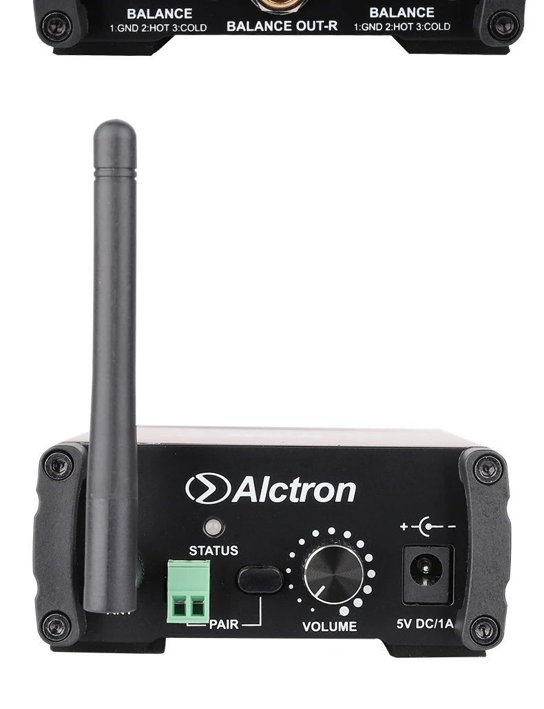 Alctron BX-8 профессиональный bluetooth аудио приемник wirhn аудио выход