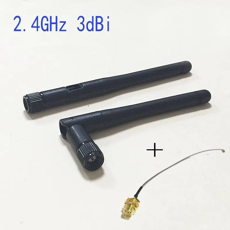 Wifi антенна 2 4 ГГц 3dbi усиление SMA Omni + разъем IPX кабель 15 см Usb беспроводной WLAN|wifi