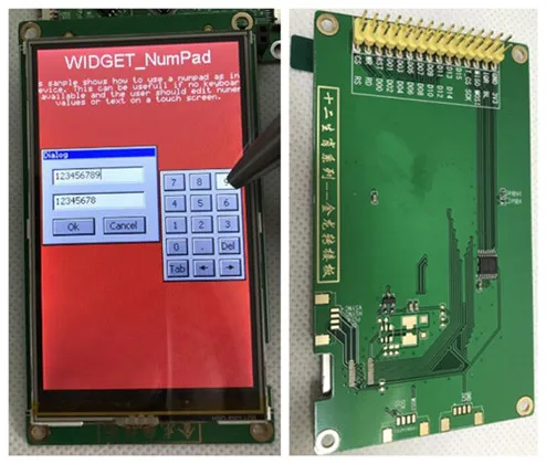 3 5 дюймовый TFT LCD резистивный сенсорный экран (16:9) с адаптерной платой ST7793 Drive IC 8