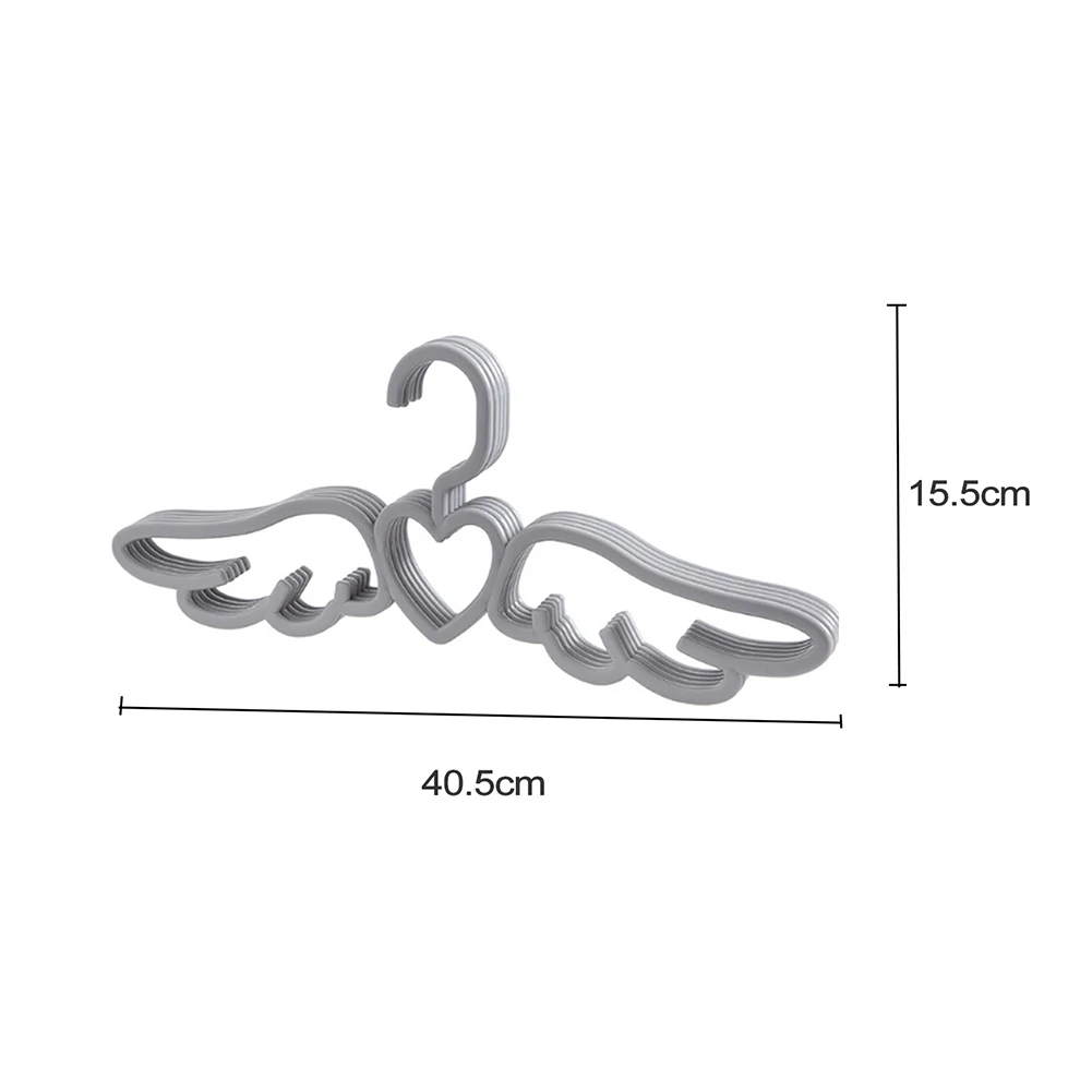 5 шт. Новый Ангел Противоскользящий развивающий вешалка для одежды шкаф футболка