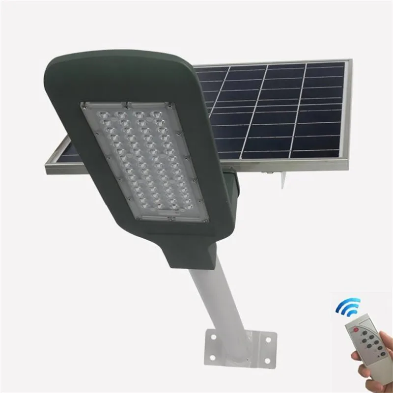 6 шт. 50 Вт уличный свет автоматический Управление для парки дорог квадраты IP65 солнечной энергии остров лампионе solare с дистанционным управлением