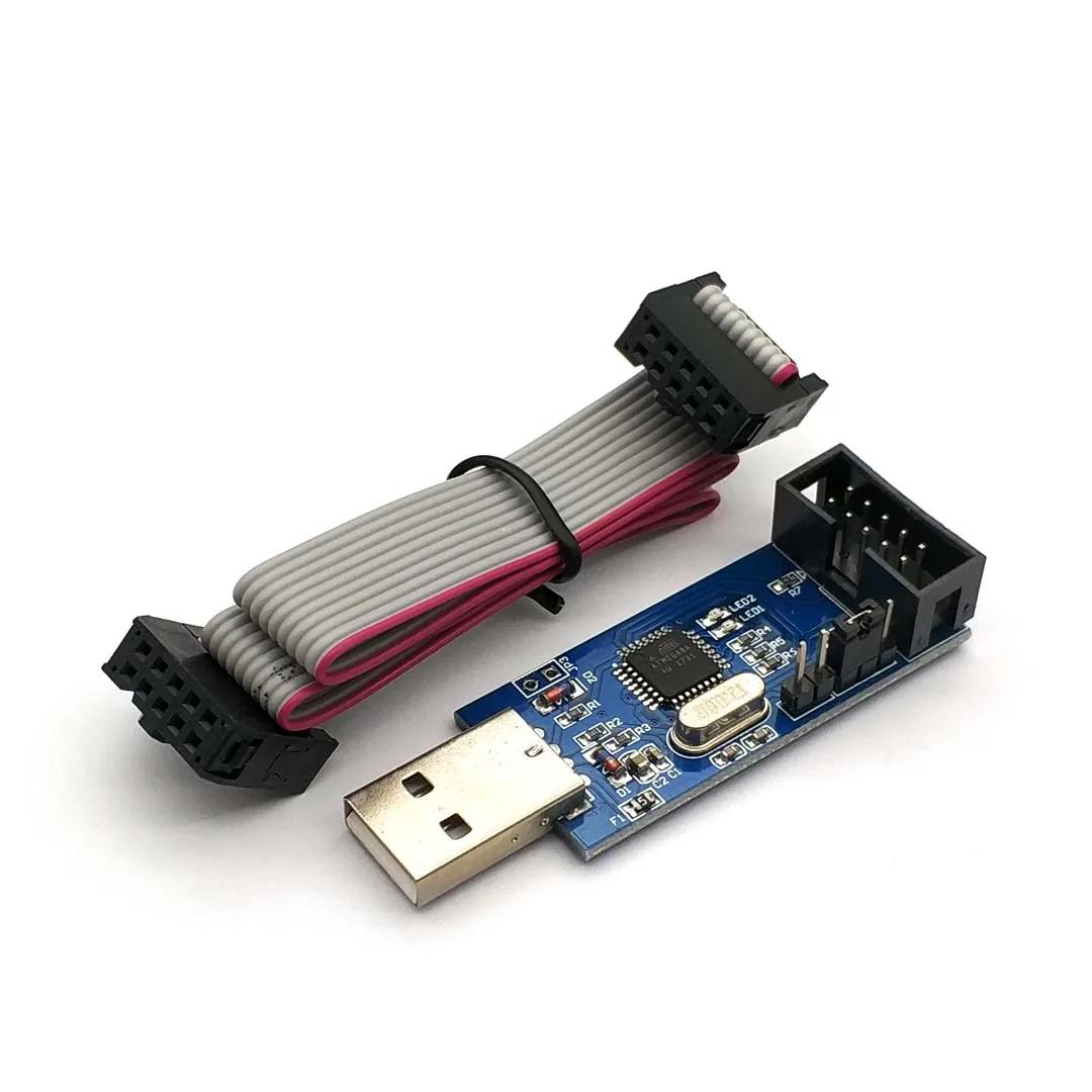 USBASP USBISP AVR программатор USB ISP ASP ATMEGA8 ATMEGA128 Поддержка Win7 64K|Запасные части| |