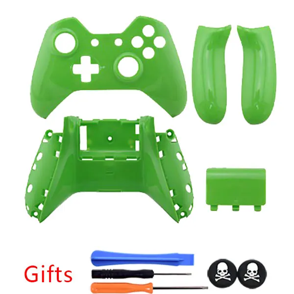 Fresh Green glossy Controller Cover Full Housing Shell Case Button Kit+GIFT for XBOX ONE | Электроника