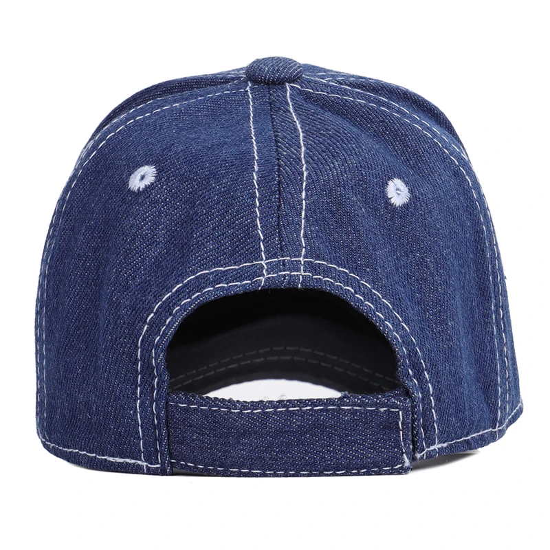2019 New Denim Children's Baseball Cap I LOVE U Cotton Adjustable 2-8Y Cute Outdoor Sports Boys And Girls Baby Sun Hat snapback | Детская