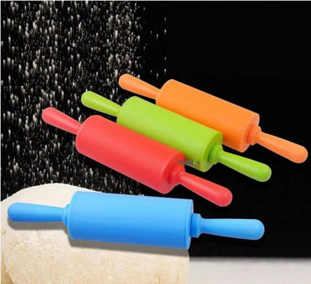 WALFOS 22 см с антипригарным покрытием скалка для помадки для детей Fondant(сахарная) торт Тесто ролика украшения трафарет для выпечки ремесла выпечка инструмент