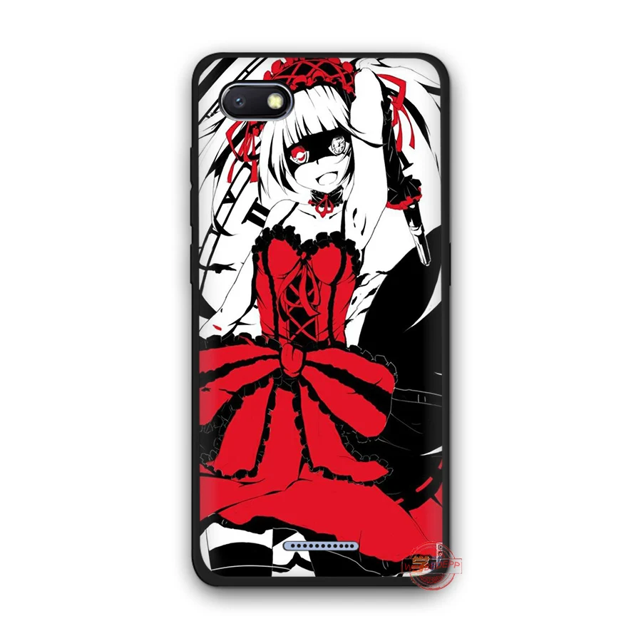 WEBBEDEPP Tokisaki Kurumi аниме мягкий чехол для телефона Redmi Note 8 7 6 5 Pro 4A 5A 6A 4X Plus S2 Go чехлы |